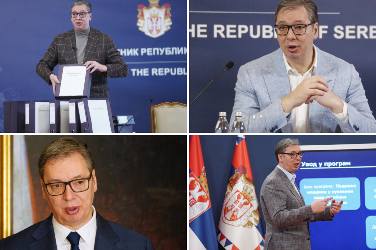 Vučić, Vučić, Vučić, Vučić, Vučić, Vučić, Vučić, Vučić: Godina na TV s nacionalnim frekvencijama