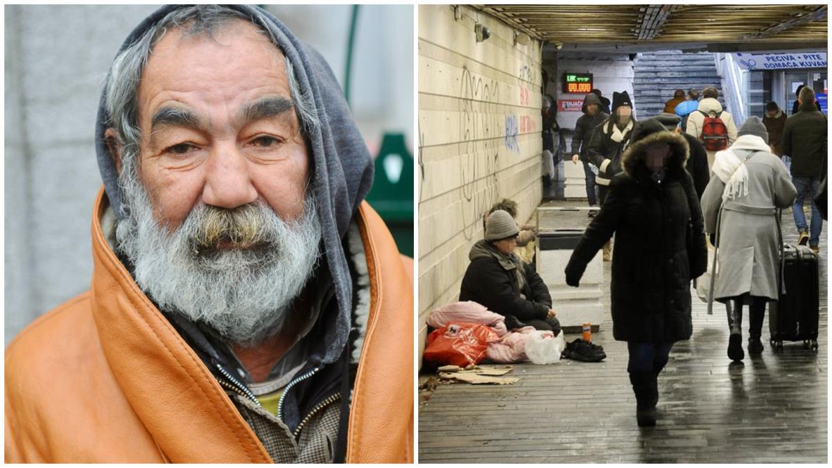 Ništa mi ne treba, ničemu se ne nadam, samo da s nekim porazgovaram: Zoran već 17 godina živi na ulici, tu će sam dočekati i ovu Novu godinu!