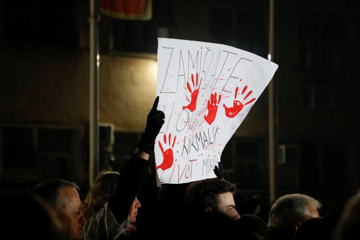 Protest u Podgorci: Građani zatražili ostavke čelnih ljudi bezbednosnog sektora