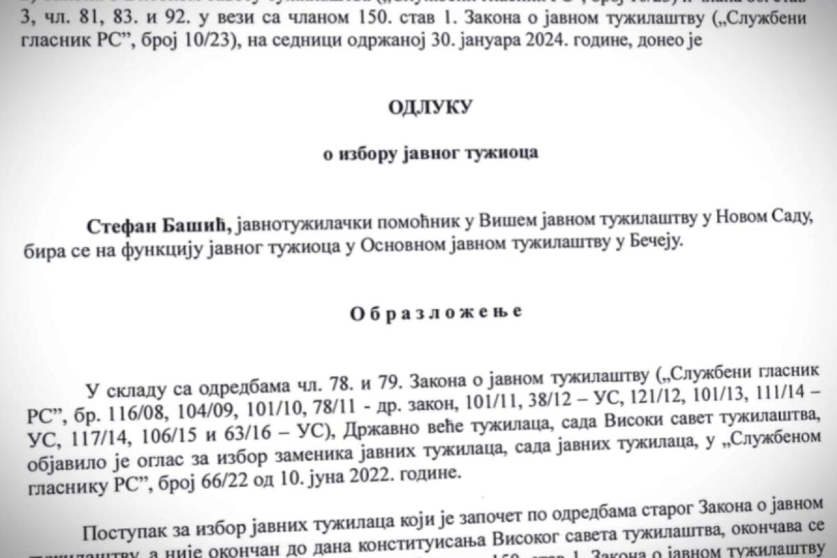 Muškarac (40) koji je pokušao da prisustvuje plenumu na Pravnom – jeste student, ali i javni tužilac