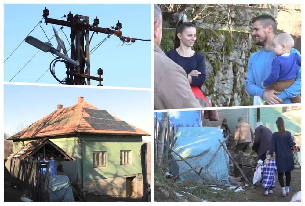 Stefanovići se iz Novog Sada preselili na dedovinu, sad se bave poljoprivredom i čuvaju krave! Živeli bez struje, a od Božića im se život promenio FOTO