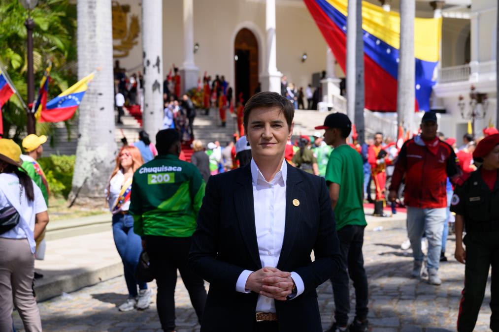 VENECUELA JE VELIKI PRIJATELJ SRBIJE! Ana Brnabić na inauguraciji Madura: To je zemlja koja poštuje međunarodno pravo i ne priznaje nezavisnost Kosova (FOTO)